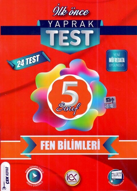 İlk Önce Yayıncılık 5. Sınıf Fen Bilimleri Yaprak Test