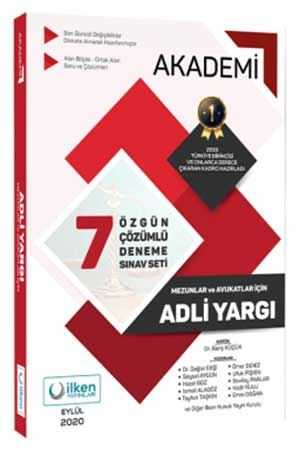 İlken Akademi Adli Yargı Hakimlik 7 Deneme İlken Yayınları