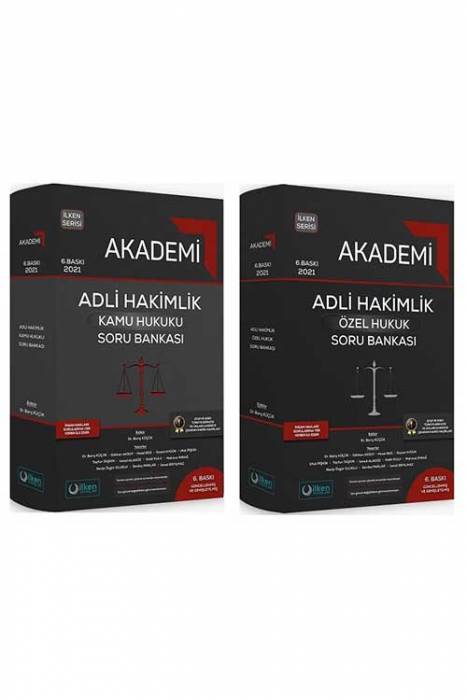 lken 2021 Akademi Adli Hakimlik Özel Hukuk ve Kamu Hukuku Soru Bankası Seti Çözümlü 6. Baskı