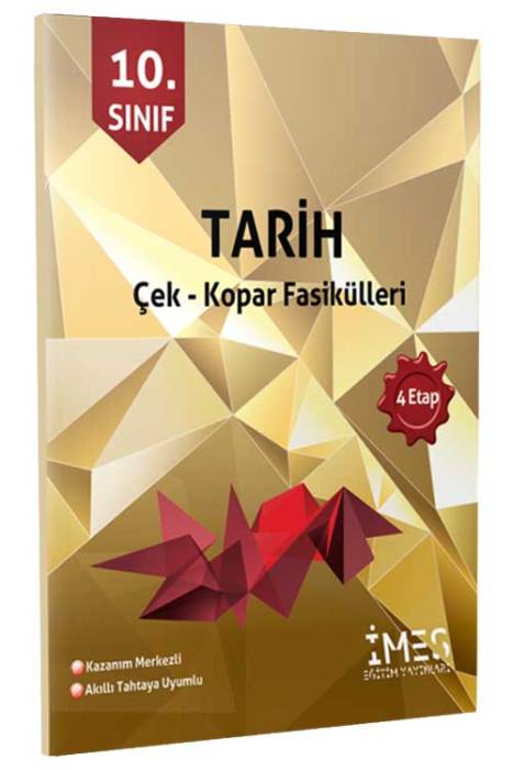 İmes 10. Sınıf Tarih Çek Kopar Fasikülleri İmes Yayınları