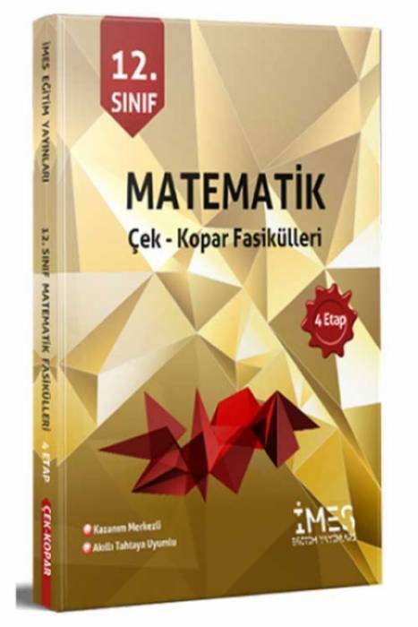 İmes 12. Sınıf Matematik Çek Kopar Fasikülleri İmes Yayınları