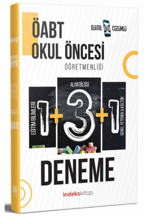 İndeks 2023 ÖABT Okul Öncesi Öğretmenliği 5 Deneme Dijital Çözümlü Güncel Müfredat