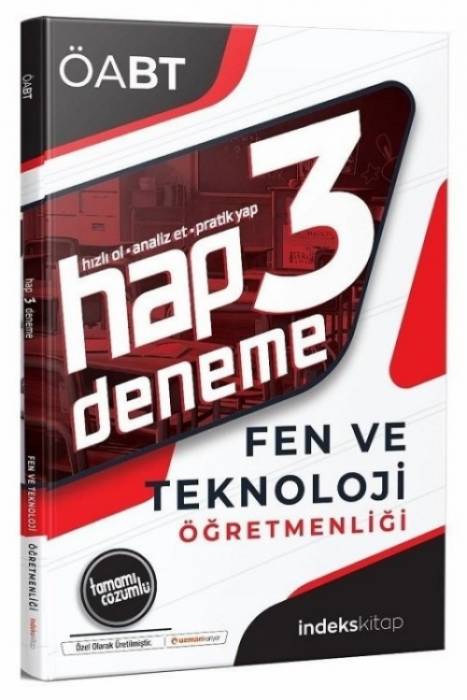 İndeks 2020 ÖABT Rehber Öğretmenliği Hap 3 Deneme Çözümlü İndeks Akademi Yayıncılık