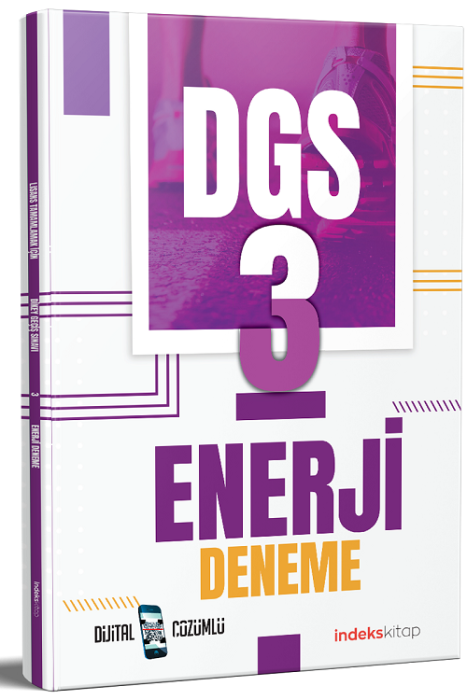 İndeks 2023 DGS Enerji 3 Deneme Dijital Çözümlü İndeks Akademi Yayınları