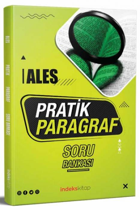 İndeks Kitap 2023 ALES Pratik Paragraf Soru Bankası İndeks Kitap Yayıncılık