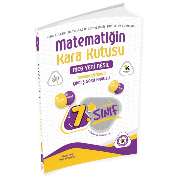 2022 7. Sınıf Matematiğin Kara Kutusu Soru Bankası Çözümlü Kara Kutu Yayınları