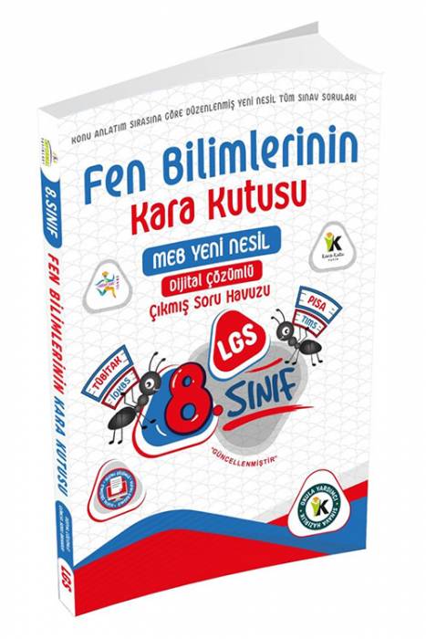 2022 8. Sınıf LGS Fen Bilimlerinin Kara Kutusu Soru Bankası Çözümlü Kara Kutu Yayınları