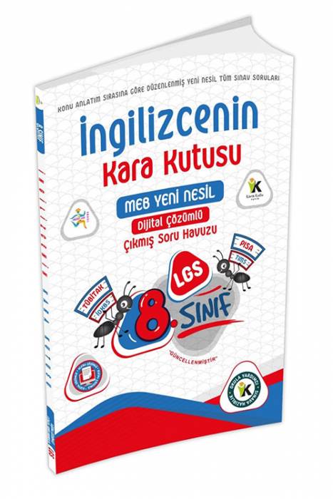 2022 8. Sınıf LGS İngilizcenin Kara Kutusu Soru Bankası Çözümlü Kara Kutu Yayınları