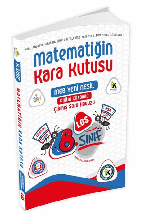 2022 8. Sınıf LGS Matematiğin Kara Kutusu Soru Bankası Çözümlü Kara Kutu Yayınları