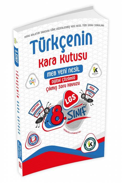 2022 8. Sınıf LGS Türkçenin Kara Kutusu Soru Bankası Çözümlü Kara Kutu Yayınları