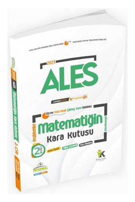 2023 ALES Matematiğin Kara Kutusu Konu Özetli Soru Bankası 2. Cilt İnformal Yayınları