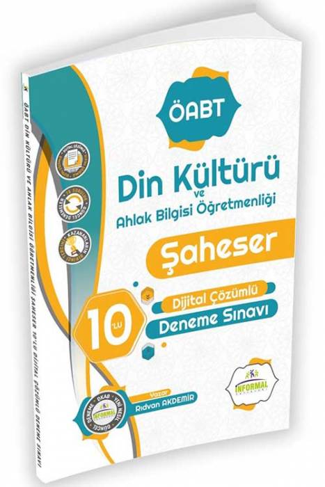 İnformal 2022 ÖABT Din Kültürü ve Ahlak Bilgisi Öğretmenliği ŞAHESER 10LU Dijital Çözümlü Deneme Sınavı