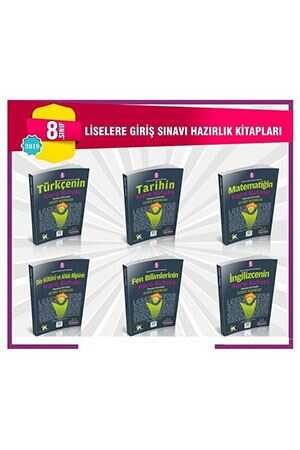 İnformal 8. Sınıf LGS Tüm Dersler Kara Kutu Soru Bankası Çözümlü 6 lı Set İnformal Yayınları