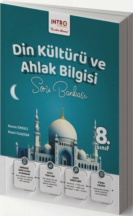 İntro Yayınları 8. Sınıf Din Kültürü ve Ahlak Bilgisi Soru Bankası