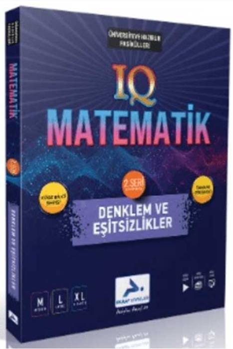 IQ Matematik - 2. Seri - Denklem ve Eşitsizlikler Paraf Yayınları