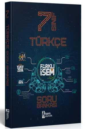 İsem 2022 7. Sınıf Farklı İsem Türkçe Soru Bankası İsem Yayıncılık