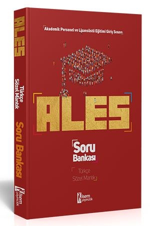 İsem 2021 ALES Türkçe Sözel Mantık Tamamı Çözümlü Soru Bankası İsem Yayıncılık