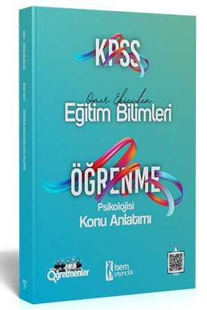 İsem 2021 KPSS Eğitim Bilimleri Öğrenme Psikolojisi Konu Anlatımı İsem Yayıncılık