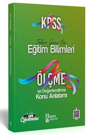 İsem 2021 KPSS Eğitim Bilimleri Ölçme ve Değerlendirme Konu Anlatımı İsem Yayıncılık