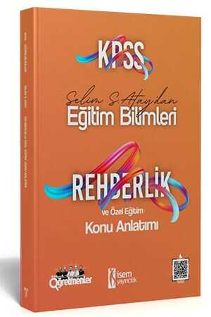 İsem 2021 KPSS Eğitim Bilimleri Rehberlik ve Özel Eğitim Konu Anlatımı İsem Yayıncılık