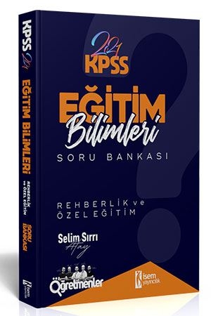 İsem 2021 KPSS Eğitim Bilimleri Rehberlik ve Özel Eğitim Tamamı Çözümlü Soru Bankası İsem Yayıncılık