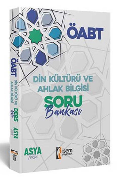 İsem 2021 ÖABT Din Kültürü ve Ahlak Bilgisi Öğretmenliği Soru Bankası İsem Yayıncılık