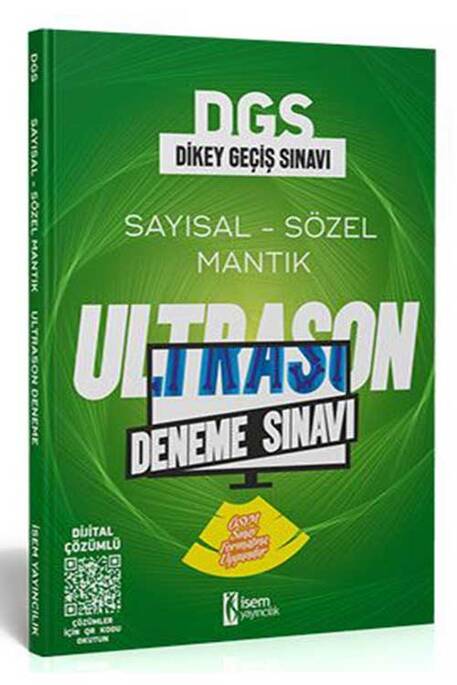 İsem DGS ÖSYM Tarzı UltraSon Deneme Sınavı İsem Yayıncılık