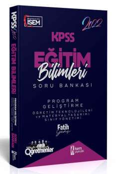 İsem 2022 KPSS Eğitim Bilimleri Çözümlü Soru Bankası Seti İsem Yayıncılık - Thumbnail