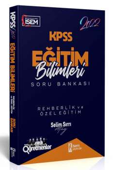 İsem 2022 KPSS Eğitim Bilimleri Çözümlü Soru Bankası Seti İsem Yayıncılık - Thumbnail