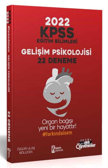 İsem 2022 KPSS Eğitim Bilimleri Gelişim Psikolojisi 22 Deneme İsem Yayıncılık