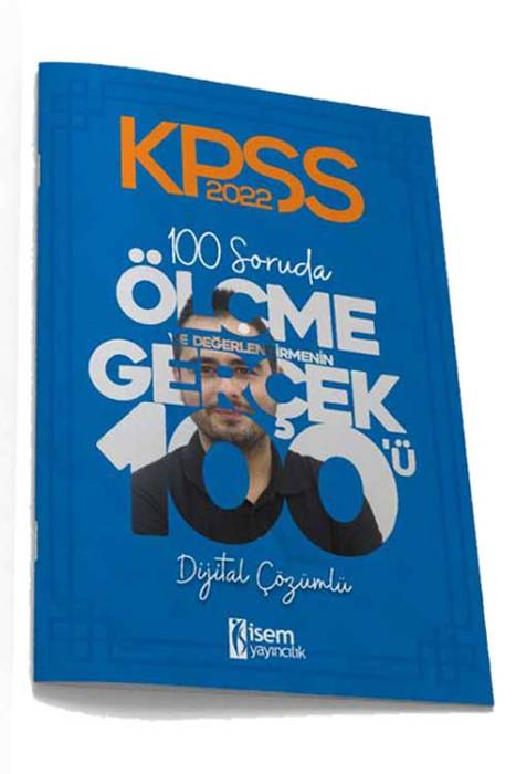 İsem KPSS Eğitim Bilimleri Ölçme ve Değerlendirmenin Gerçek 100'ü İsem Yayıncılık