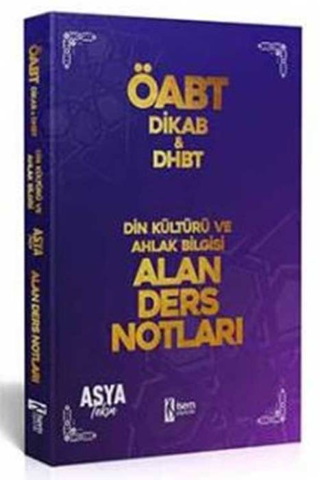 İsem 2022 DHBT ve KPSS ÖABT Din Kültürü ve Ahlak Bilgisi Öğretmenliği Ders Notu İsem Yayıncılık