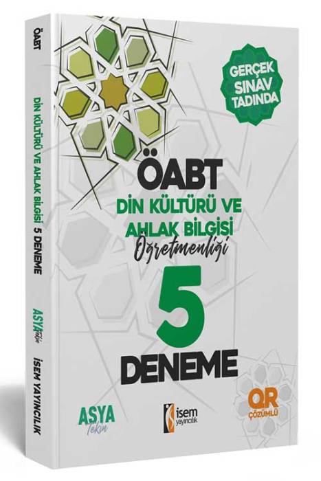 İsem 2022 KPSS ÖABT Din Kültürü ve Ahlak Bilgisi Öğretmenliği 5 Deneme