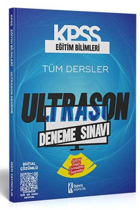 İsem KPSS Eğitim Bilimleri ÖSYM Tarzı UltraSon Deneme Sınavı İsem Yayıncılık