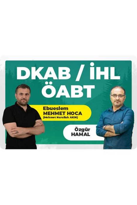 İsemGO 2024 DKAB / İHL ÖABT Canlı Ders İsem Yayıncılık