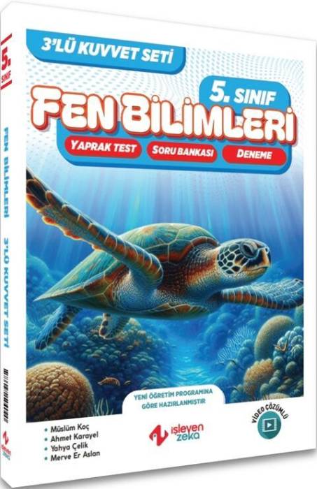 İşleyen Zeka 5. Sınıf Fen Bilimleri 3 lü Kuvvet Seti