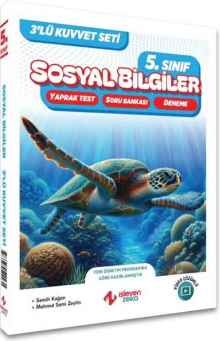 İşleyen Zeka 5. Sınıf Sosyal Bilgiler 3 lü Kuvvet Serisi Seti