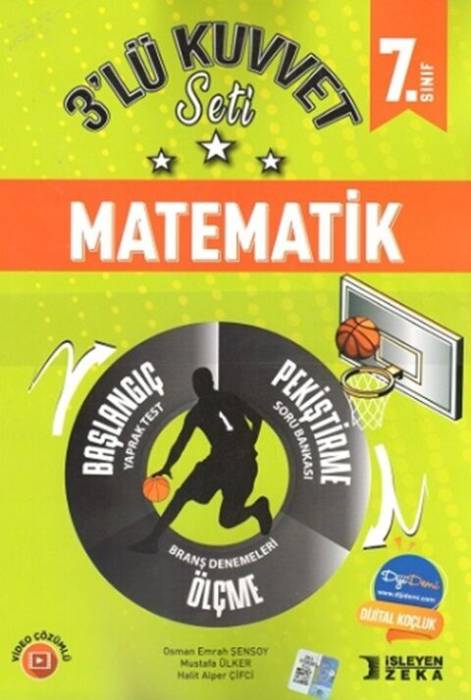 İşleyen Zeka 7. Sınıf Matematik 3 lü Kuvvet Serisi Seti