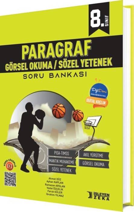 İşleyen Zeka 8. Sınıf Paragraf Görsel Okuma Sözel Yetenek Soru Bankası