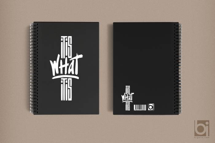 İtis What İtis A5 72 Yaprak Çizgisiz Spiralli Defter Bigelio