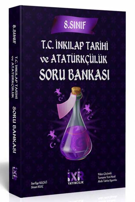 İxir 8. Sınıf LGS TC İnkılap Tarihi ve Atatürkçülük Soru Bankası İxir Yayıncılık