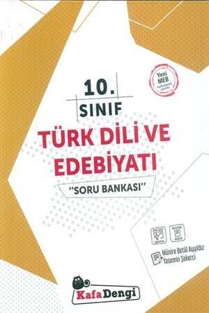 Kafa Dengi 10. Sınıf Türk Dili ve Edebiyatı Soru Bankası Kafa Dengi Yayınları