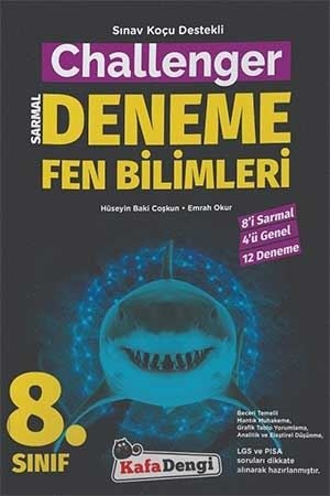 Kafa Dengi 8. Sınıf Fen Bilimleri Challenger Sarmal 12 Deneme Kafa Dengi Yayınları