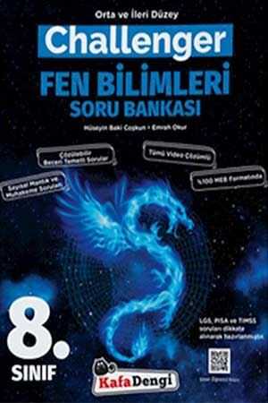 Kafa Dengi 8. Sınıf LGS Fen Bilimleri Challenger Soru Bankası Kafa Dengi Yayınları