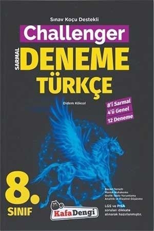 Kafa Dengi 8. Sınıf Türkçe Challenger Sarmal 12 Deneme Kafa Dengi Yayınları