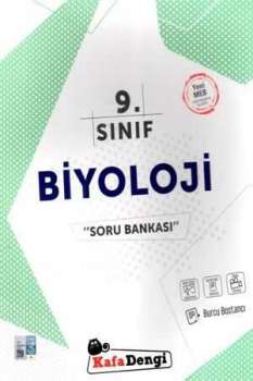 Kafa Dengi 9. Sınıf Biyoloji Soru Bankası Kafa Dengi Yayınları - Thumbnail