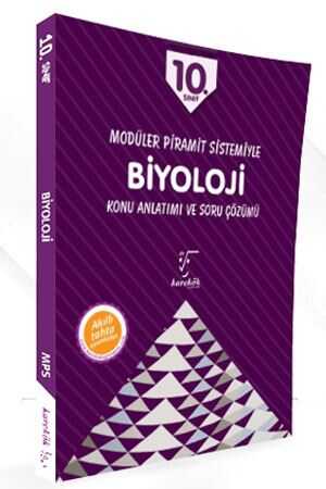 Karekök 10. Sınıf Modüler Piramit Sistemiyle Biyoloji Konu Anlatımı ve Soru Çözümü Karekök Yayınları