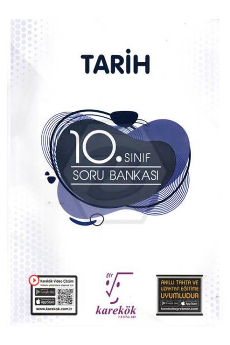 Karekök 10. Sınıf Tarih Soru Bankası Karekök Yayınları