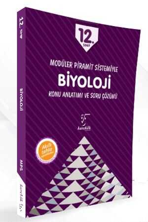 Karekök 12. Sınıf Biyoloji MPS Konu Anlatımlı Soru Bankası Karekök Yayınları