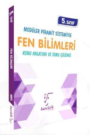 Karekök 5. Sınıf Fen Bilimleri Konu Anlatımı ve Soru Çözümü Karekök Yayınları